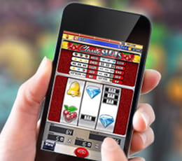 Slot games online - playing on a smartphone 