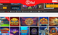A small image of the selection of slots at 32Red.