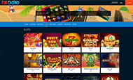 A smaller image of the slot selection at Fun Casino.