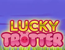 Logo of the Lucky Trotter slot game on Gala Casino.