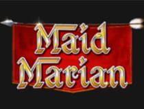 Logo of the Maid Marian slot game on Gala Casino.