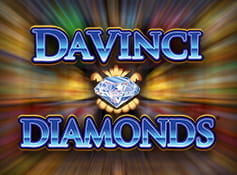 The logo of Da Vinci Diamonds from IGT.