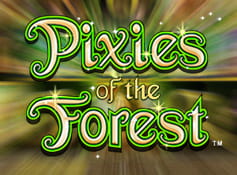 Logo of the Pixies of the Forest slot from IGT.